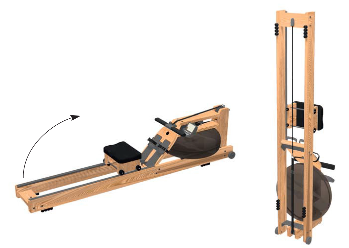 Series 4 HiRise Adapter Instructions WaterRower Service & Support